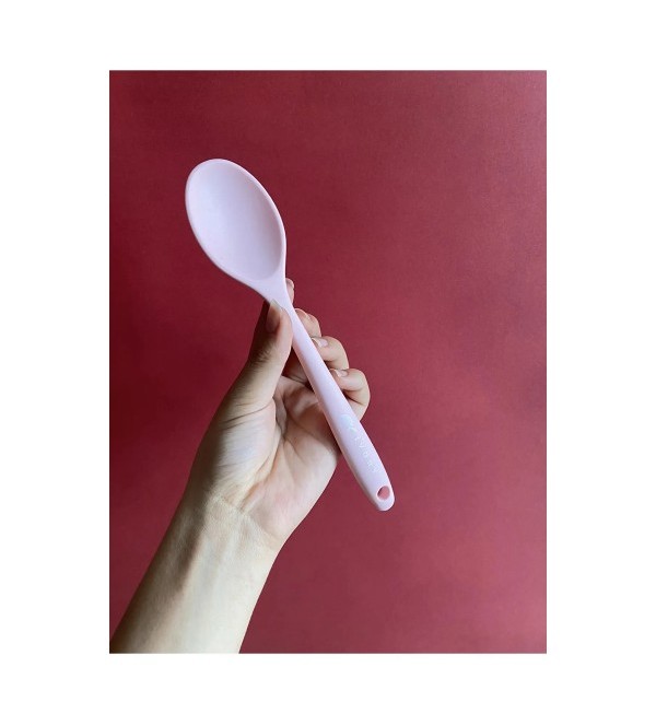 Ivory silikon kaşık ısıya dayanıklı ve sert ısıya dayanıklı silikon kaşık pembe Ivory silikon kaşık ısıya dayanıklı ve sert ısıya dayanıklı silikon kaşık pembe