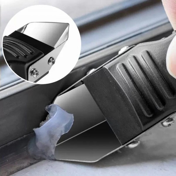 Derz kazıyıcı - silikon spatulalı tutkal sökücü ve çekici silikon derz spatula